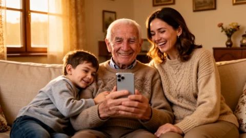 BIG Phone App: Apeluri și contacte simple pentru seniori