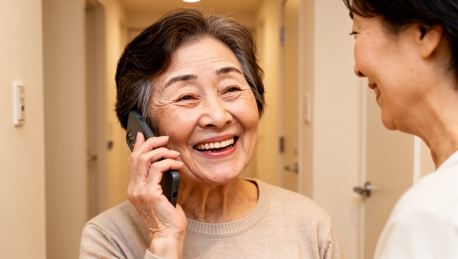 BIG Phone アプリ：高齢者のためのシンプルな通話と連絡先
