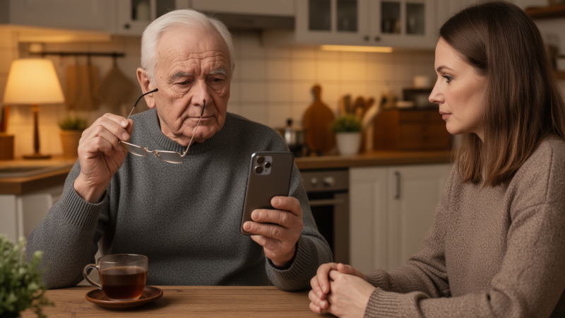 5 Sygnałów, że Rodzic Potrzebuje Prostszego Telefonu z Androidem (I Co Można Zrobić)