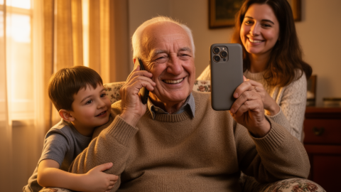 BIG Phone App: Apeluri și Contacte Simple pentru Seniori