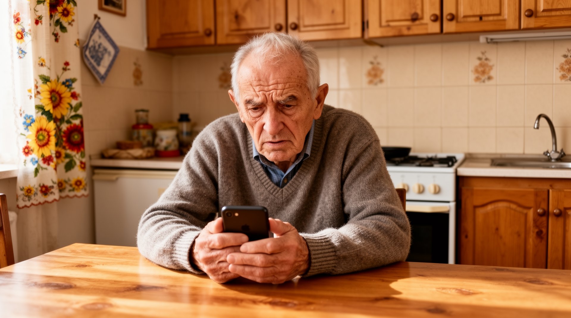 Senior român confuzat de smartphone complicat - Android dificil