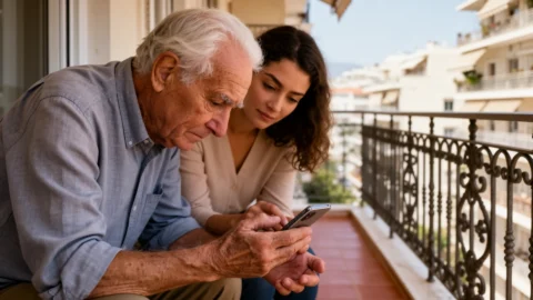 Κάντε ένα τηλέφωνο Android πιο απλό για κλήσεις και μηνύματα