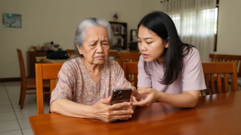 Alternatif kepada Membeli Telefon Warga Emas: Bila untuk Memudahkan Android yang Sudah Mereka Miliki