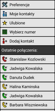 BIG Phone call screen screenshot