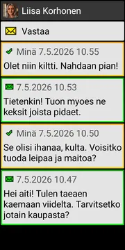 BIG SMS conversation screenshot