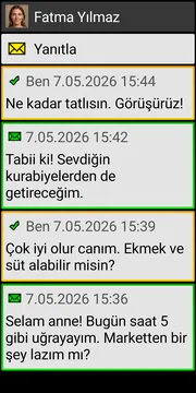 BIG SMS localized conversation screen