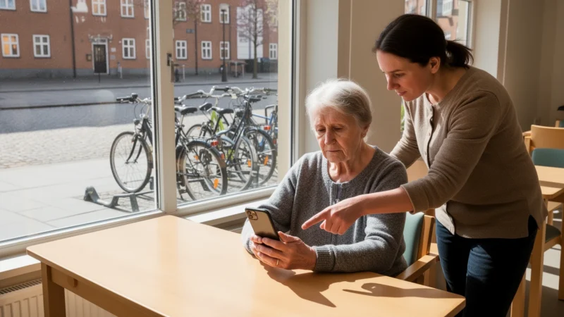 Opsætning og overdragelse af en Android-telefon med BIG Launcher