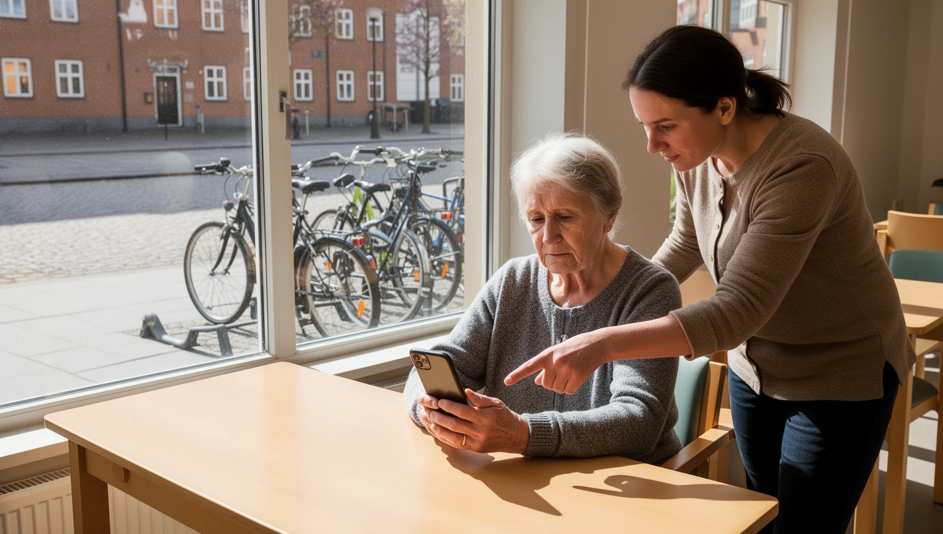 Opsætning og overdragelse af en Android-telefon med BIG Launcher