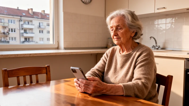 Pozovite obitelj s gumba s fotografijama na početnom zaslonu Androida