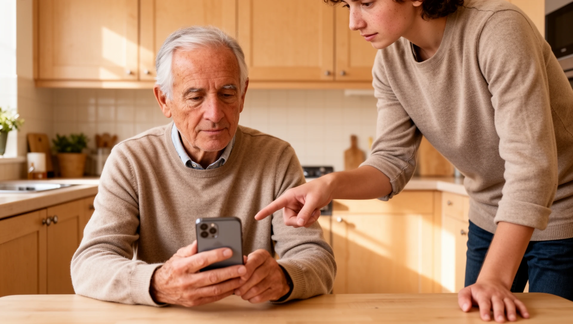 Familie bellen via fotoknoppen op uw Android-startscherm