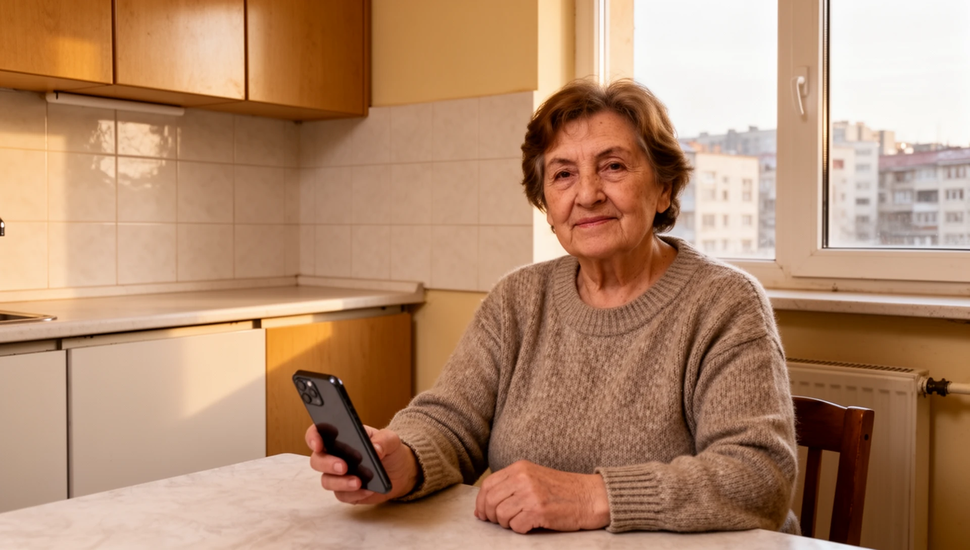 Apelați familia de pe butoanele foto de pe ecranul de pornire Android