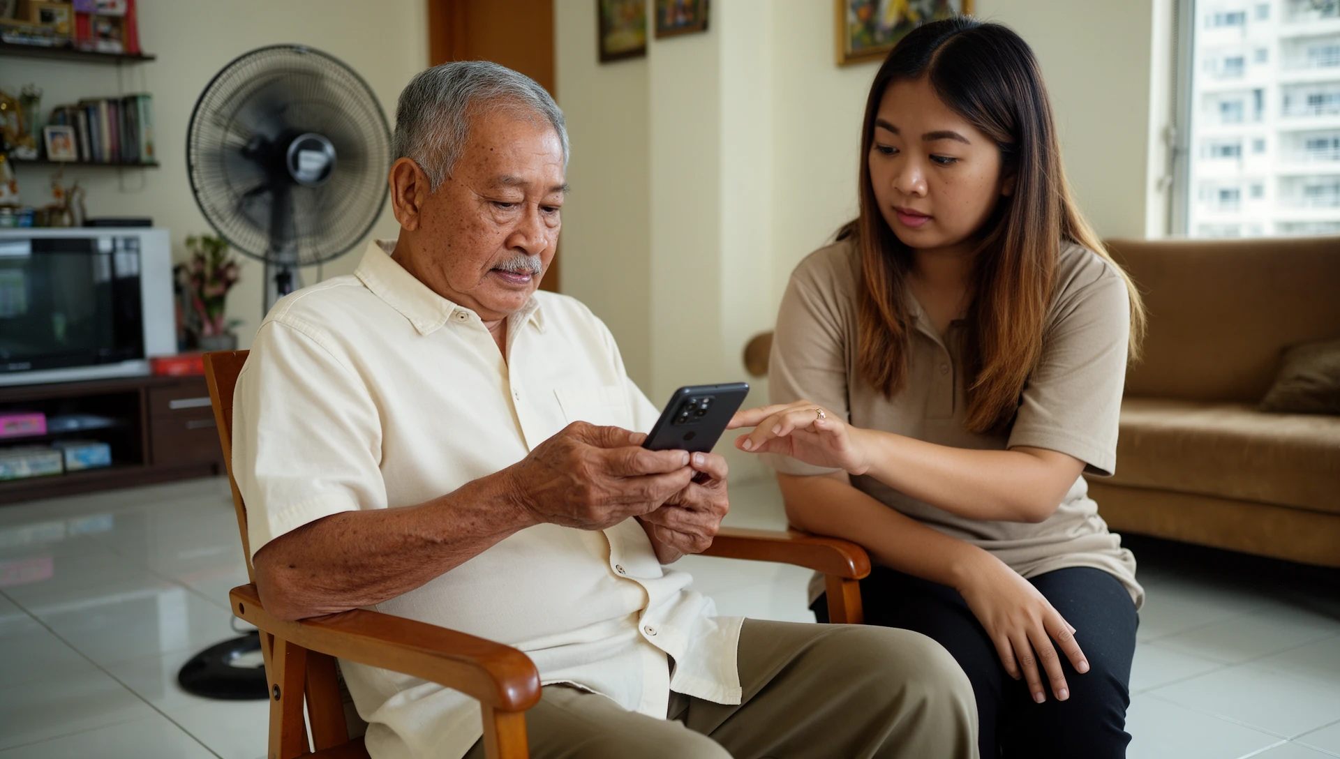 Tumawag sa pamilya mula sa mga button ng larawan sa iyong Android home screen