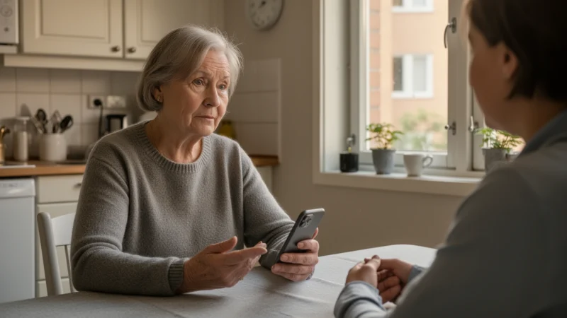 Lisää vahvistus ennen soittamista Androidilla