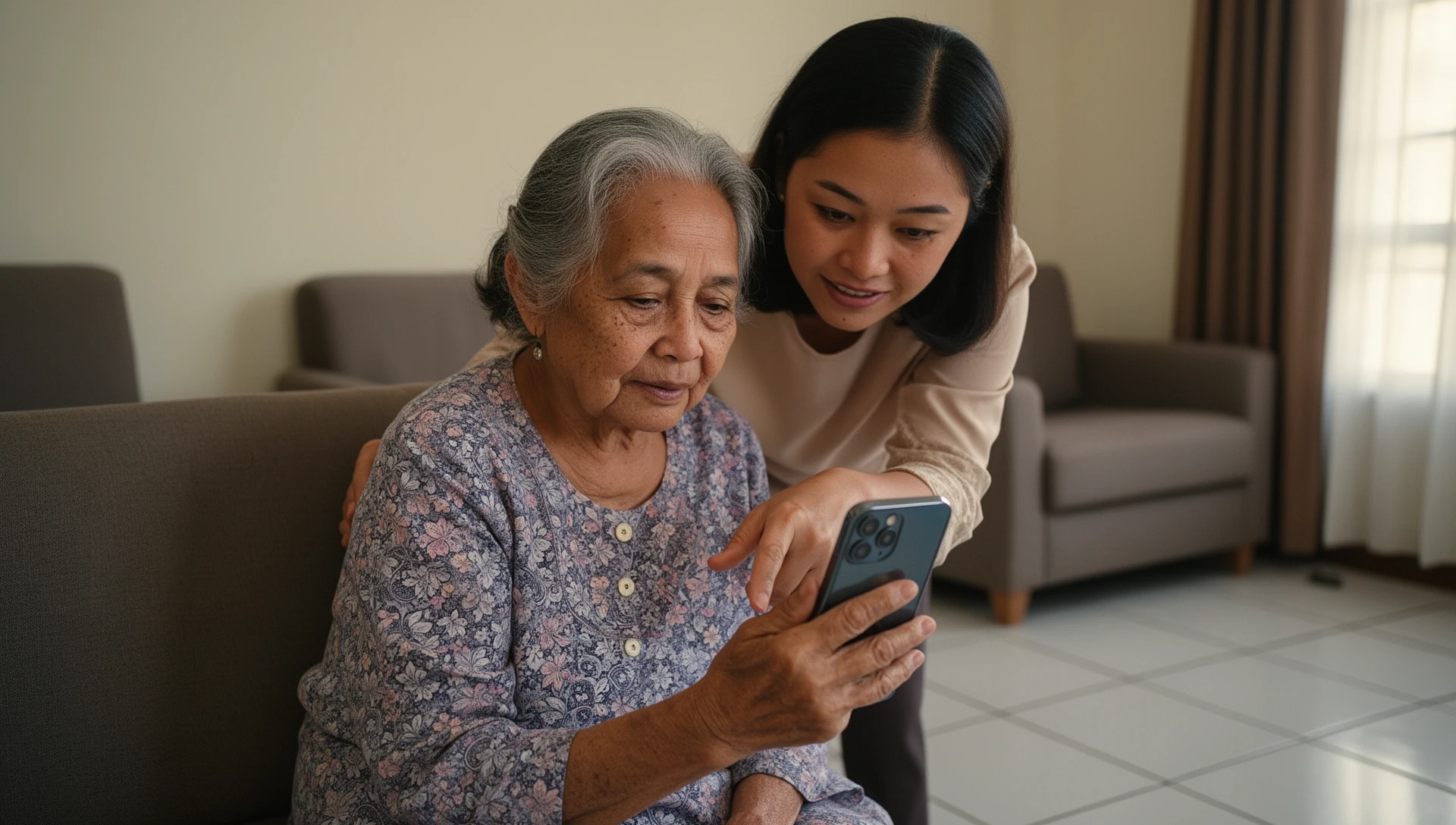 Tambah pengesahan sebelum mendail di Android