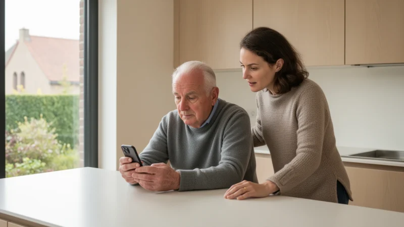 Een bevestiging toevoegen voor het bellen op Android