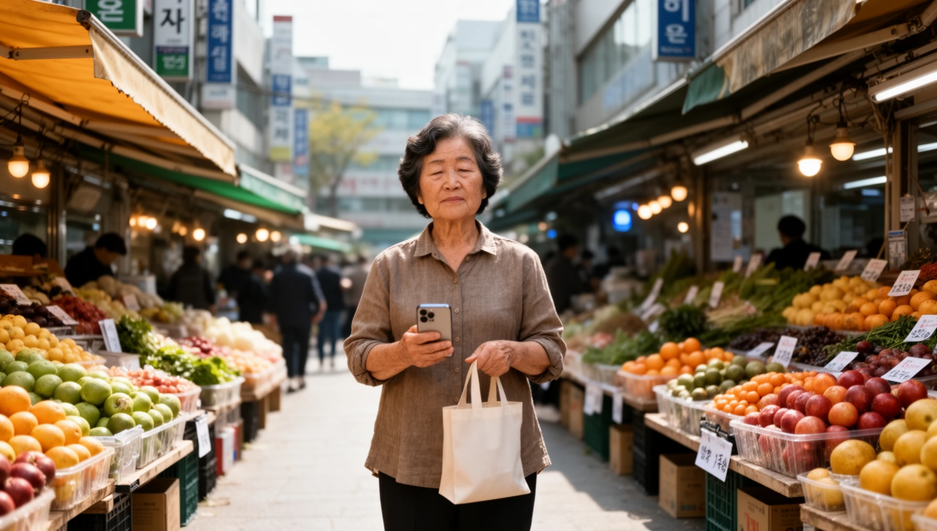 더 큰 텍스트와 더 명확한 편집기로 SMS 읽고 답장하기