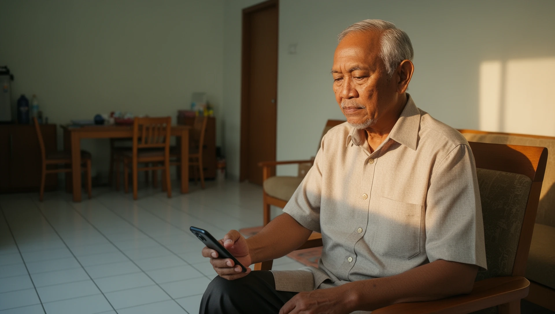 Baca dan balas SMS dengan teks lebih besar dan editor yang lebih jelas