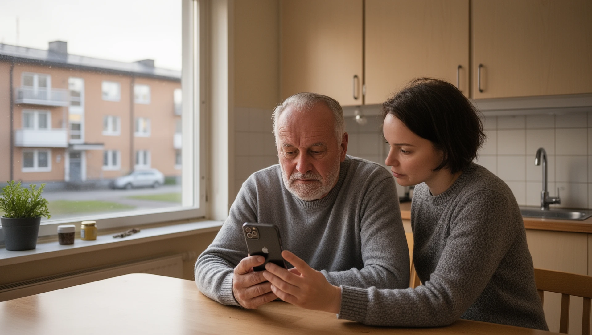 Avaa perheen WhatsApp-keskustelu suuresta aloitusnäytön painikkeesta