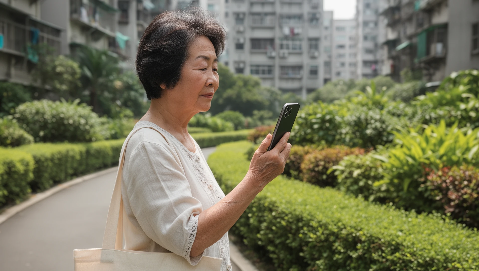 從大型主畫面按鈕開啟家庭 WhatsApp 聊天