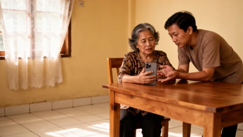 Gunakan ponsel Android dengan keyboard, D-pad, atau sakelar