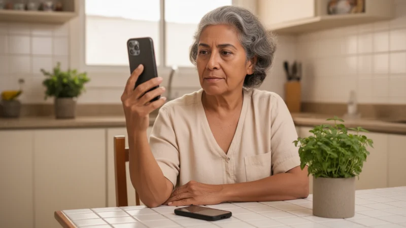 Use um telefone Android com teclado, D-pad ou chave de acesso