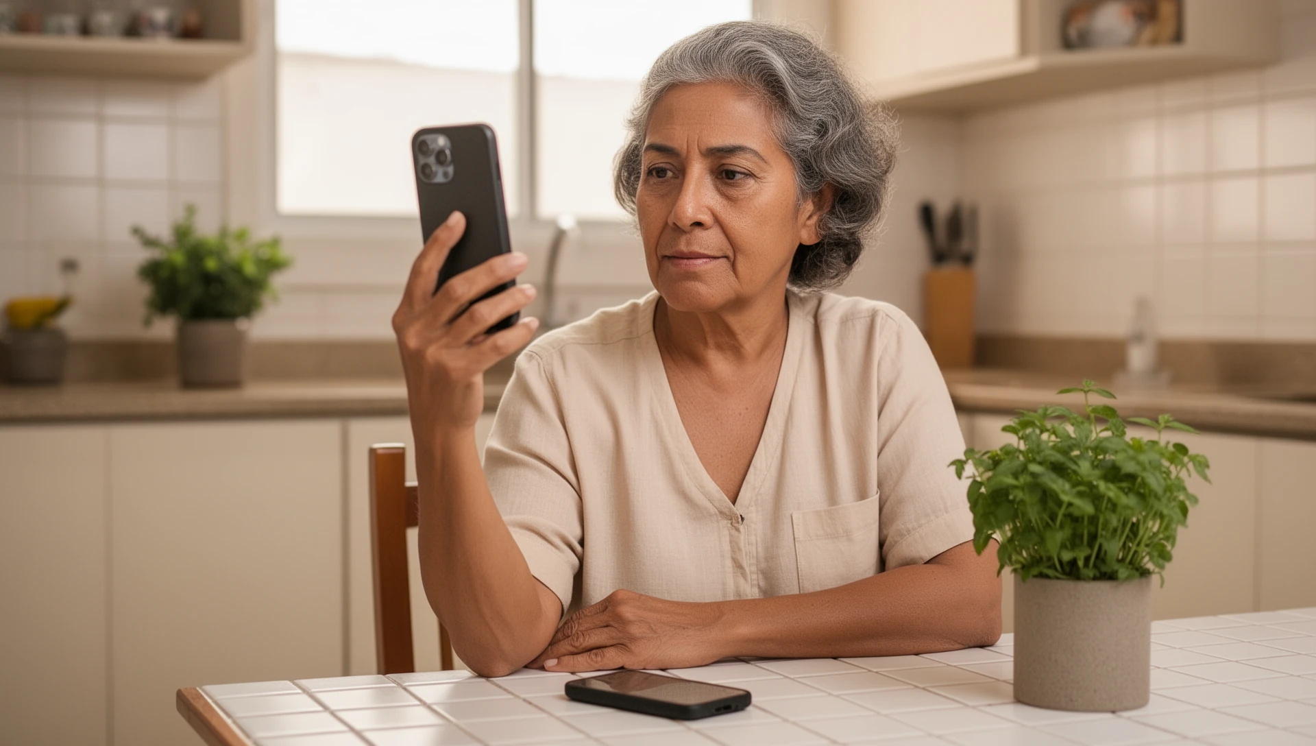 Use um telefone Android com teclado, D-pad ou chave de acesso